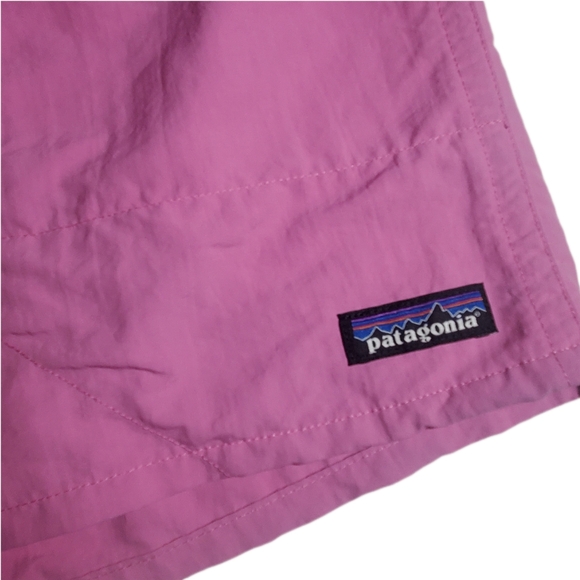 Patagonia Baggies Shorts Swim Trunks Pink Men's L EUC - Picture 2 of 8